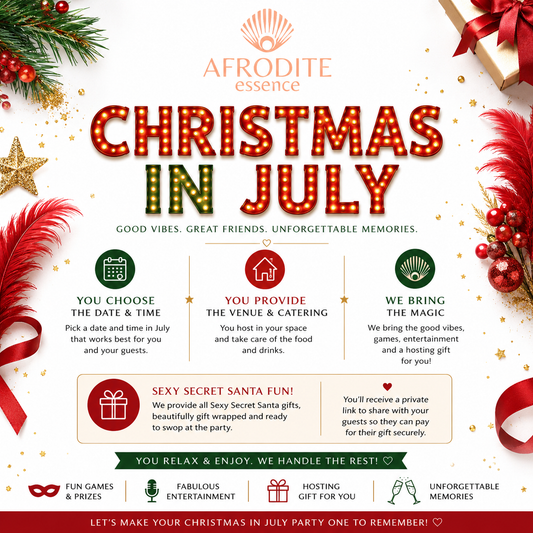 Book A Christmas in July Party