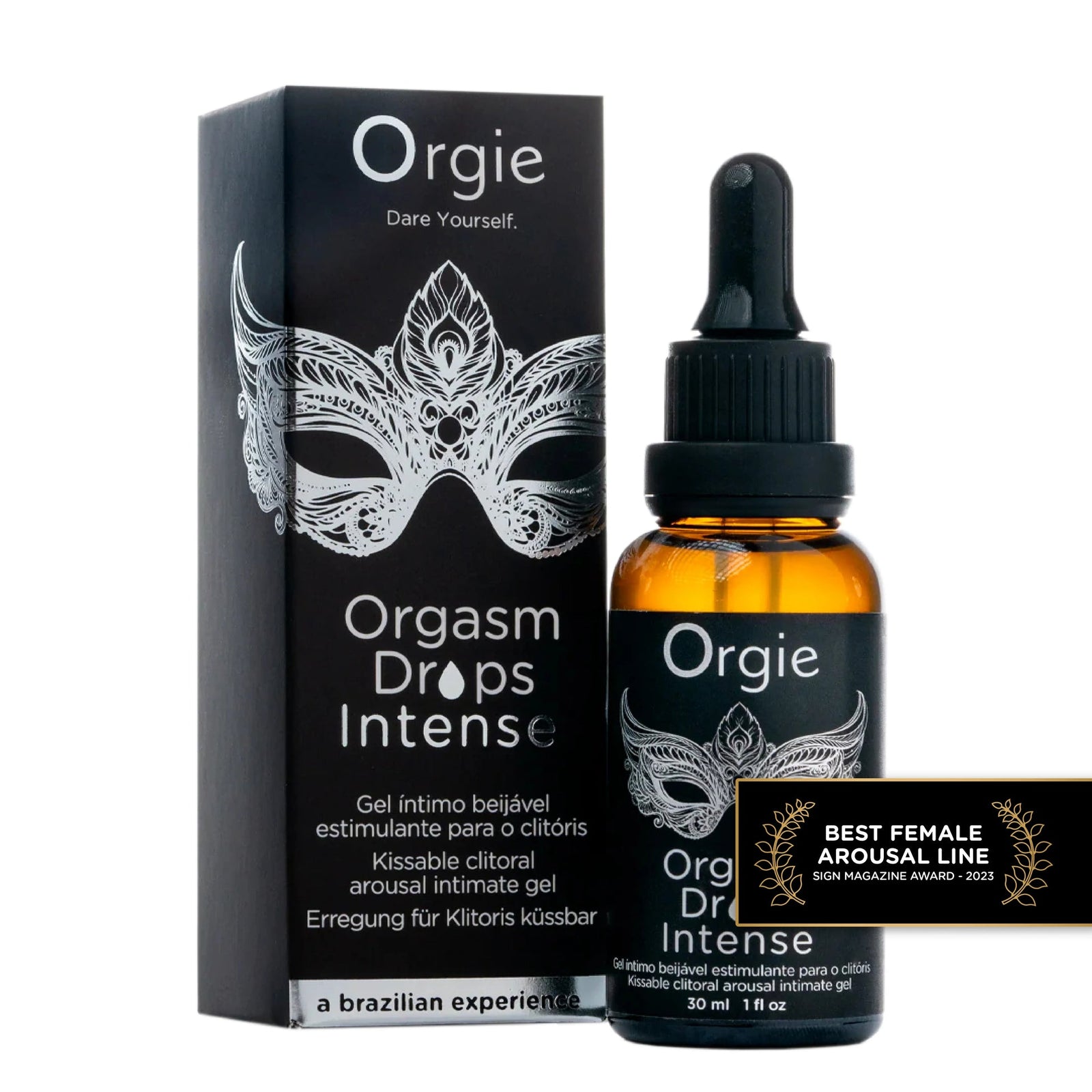 Orgie Orgasm Drops Intense: Clitoral Arousal Gel