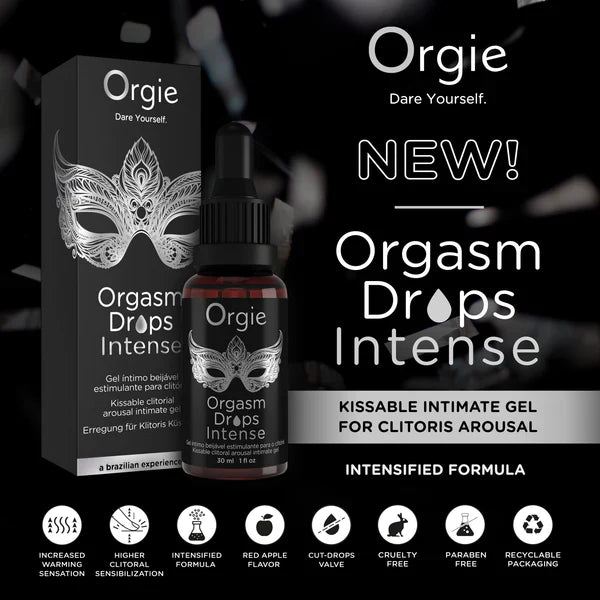 Orgie Orgasm Drops Intense: Clitoral Arousal Gel