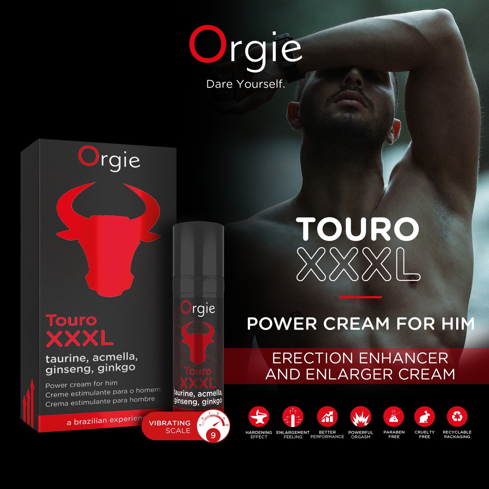 Touro XXXL: Hardner and Arousal Enhancer Cream